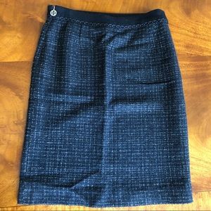 Tory Burch Tweed Pencil Skirt